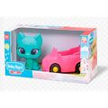 BRINQUEDO VINIL PET GATO  CARRO SOFT (SILMAR)